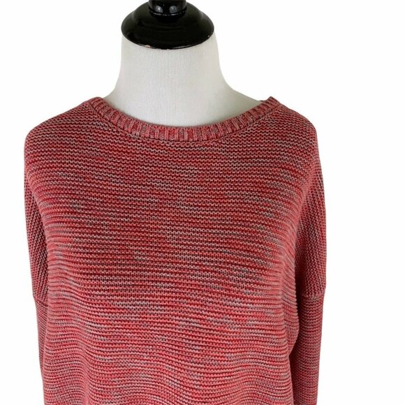 Urban Outfitters BDG Women's Size XS Knit Sweater Oversized Gray Pink - Picture 2 of 8